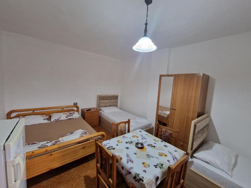Postel nebo postele na pokoji v ubytování Guest House "Pisha"