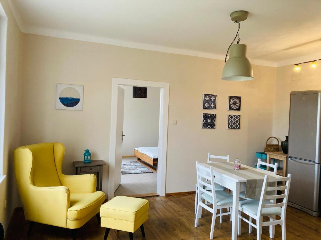 Posezení v ubytování Apartmány Chmelničky