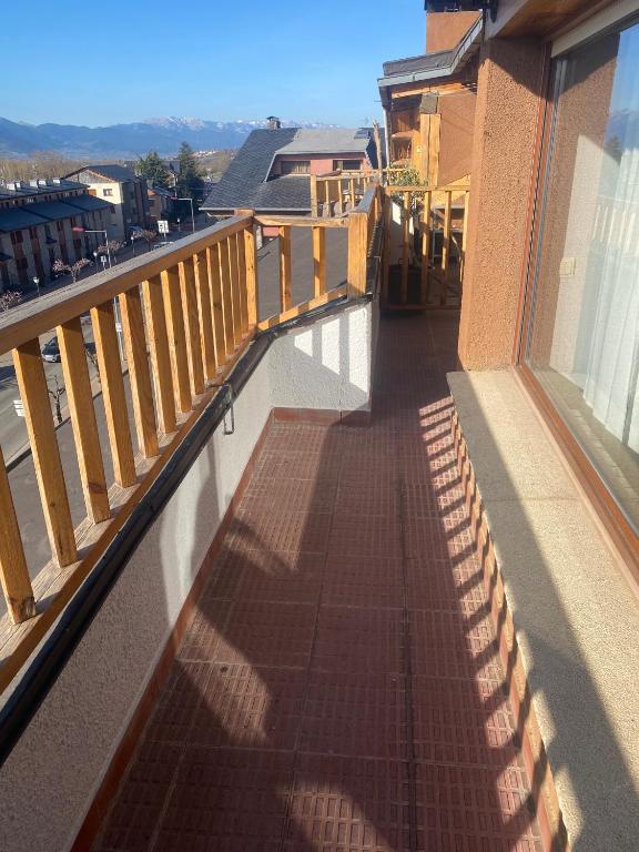 Balkón nebo terasa v ubytování Ático en Llivia