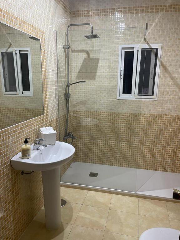 Kúpeľňa v ubytovaní Macondo La barrosa