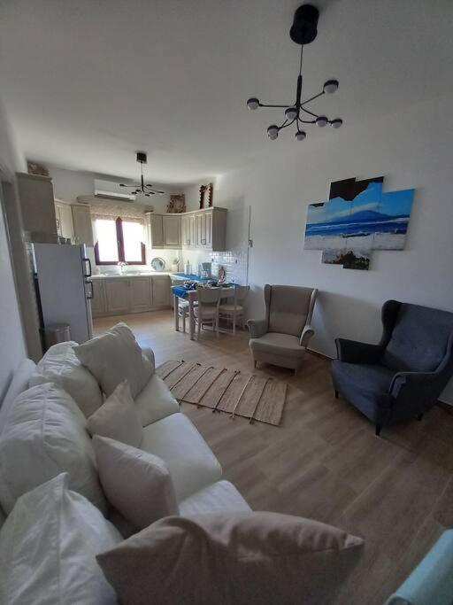 Kuchyň nebo kuchyňský kout v ubytování Annissa Appartment