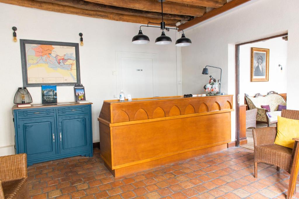 Posezení v ubytování Le Relais Des Templiers