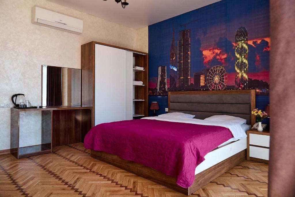 Postel nebo postele na pokoji v ubytování HOTEL LORD