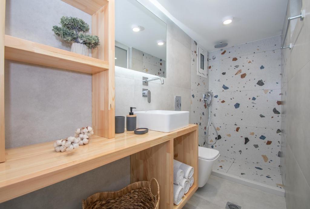 A bathroom at Casa D' Amore