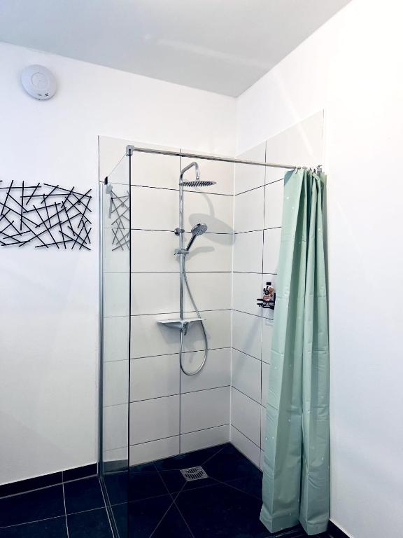 Koupelna v ubytování Hübsches Design Apartment mit Parkplatz im Zentrum von Königstein