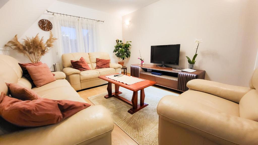 TV a/nebo společenská místnost v ubytování Apartment Home Popovic