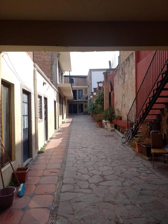 Budova, kde se hotel nachází