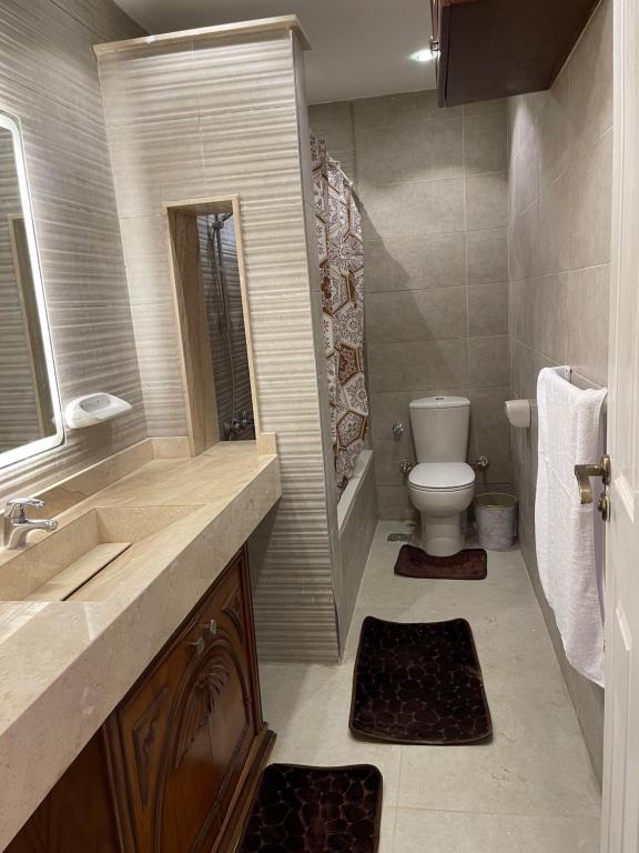 Koupelna v ubytování 3bedroom family apartment