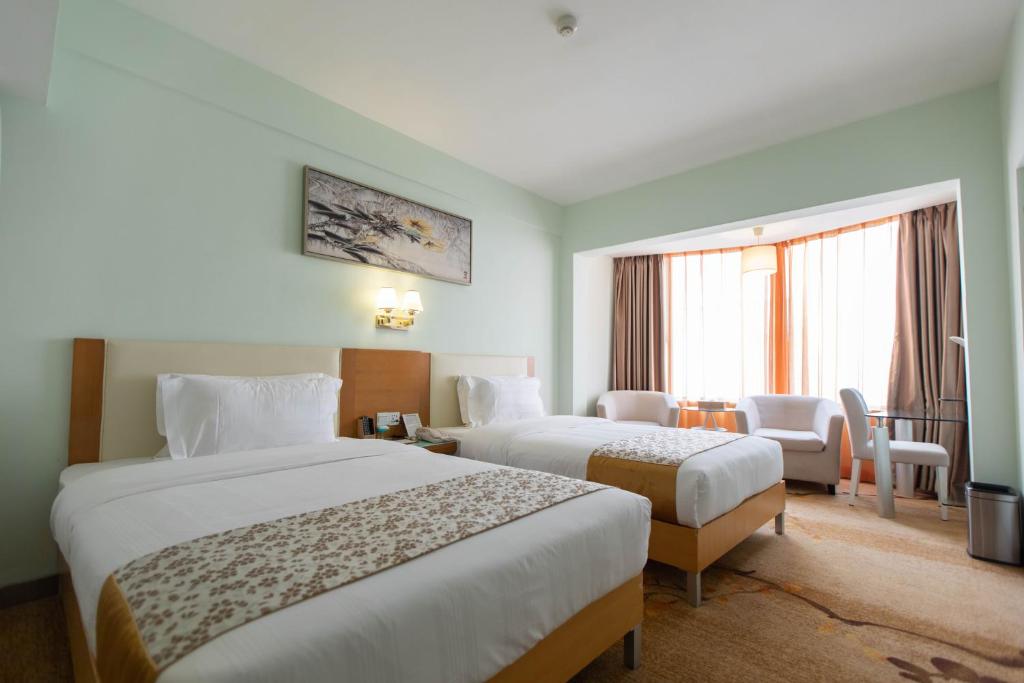 Shanshui Trends Hotel - Huaqiangbei - Chambre Double De Luxe Avec Deux Lits Doubles