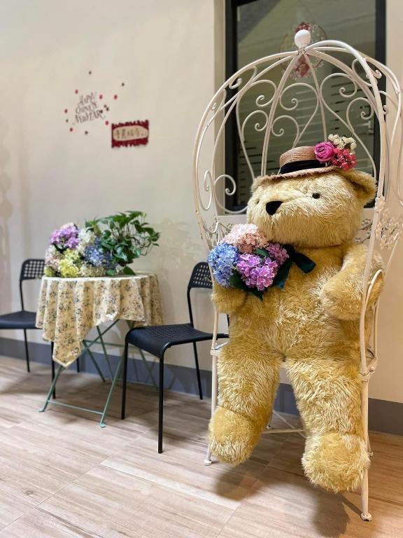 Domácí mazlíčci ubytovaní s hosty v ubytování 南庄漫晨旅店Nanzhuang Manchen B&B