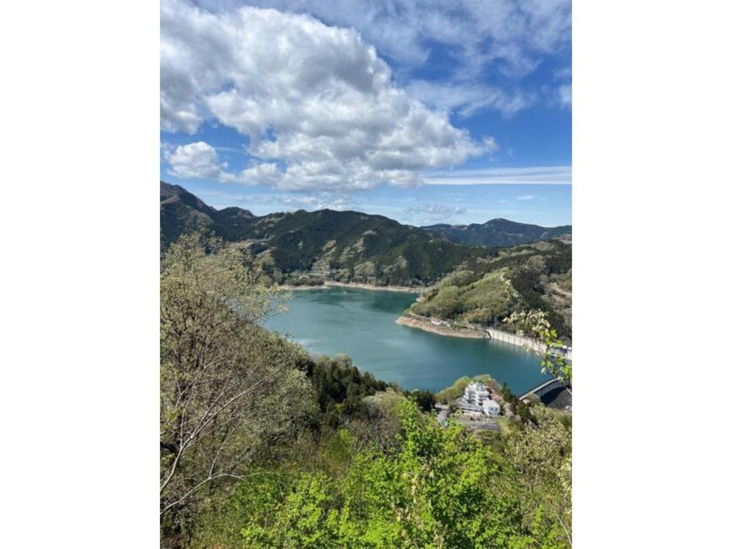 a view of a river in the mountains at Jomine Koen Campjo - Vacation STAY 85267v in Minano