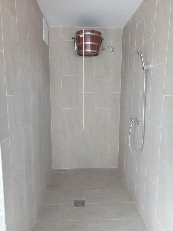 Koupelna v ubytování Oázis Wellness Apartman2