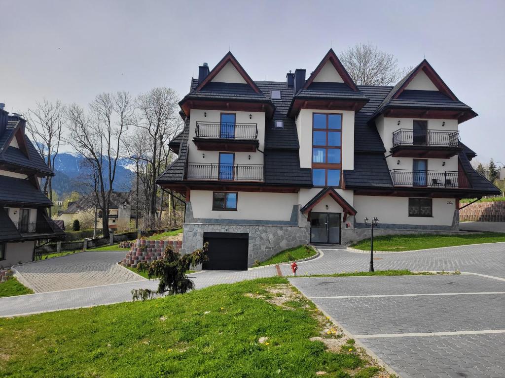 Budova, v ktorej sa apartmán nachádza