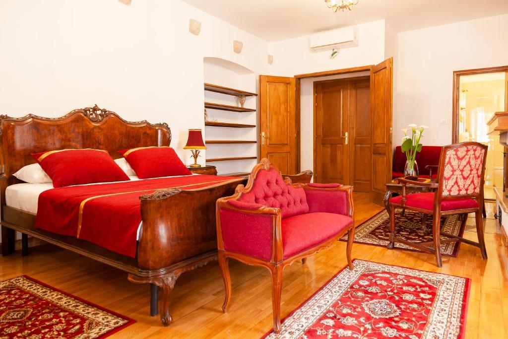 Posezení v ubytování Casa Antica Druško