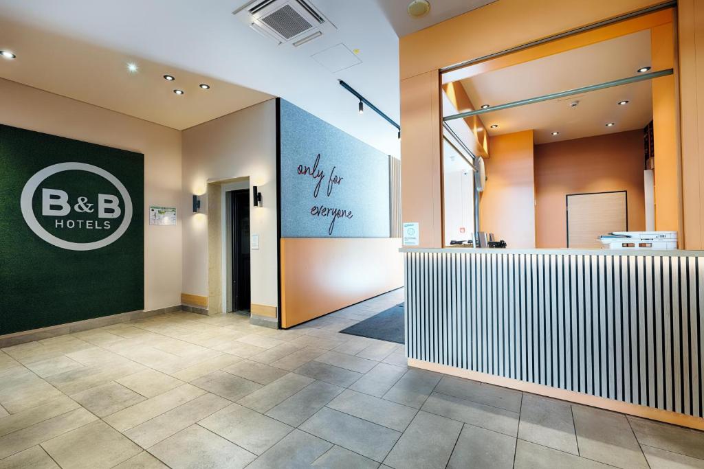 Certifikát, hodnocení, plakát nebo jiný dokument vystavený v ubytování B&B Hotel München-Hbf