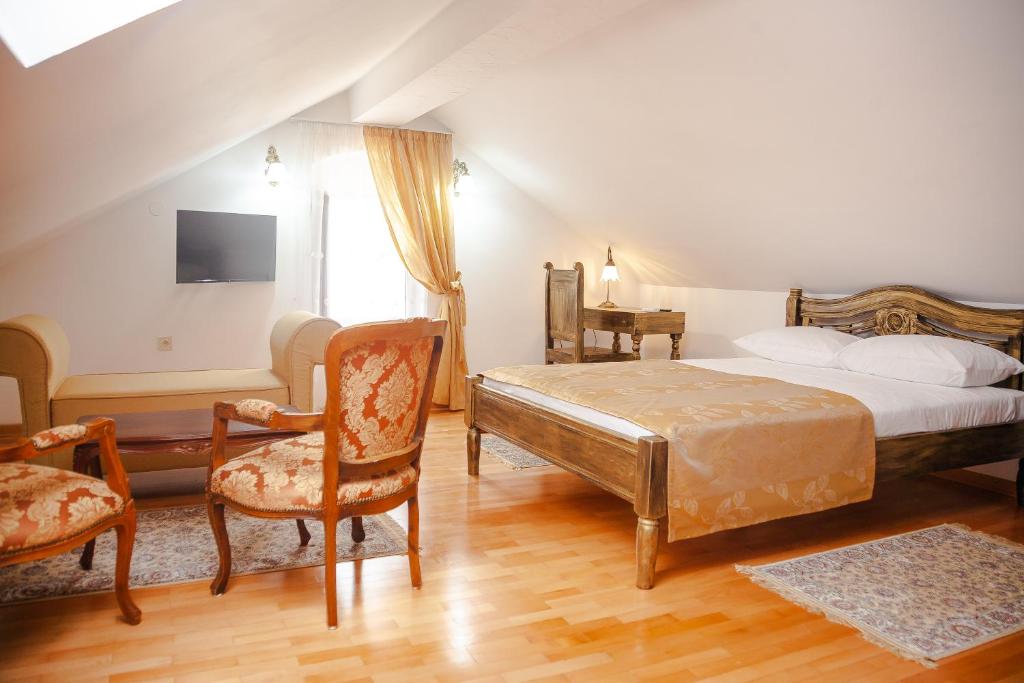 Postel nebo postele na pokoji v ubytování Casa Antica Druško