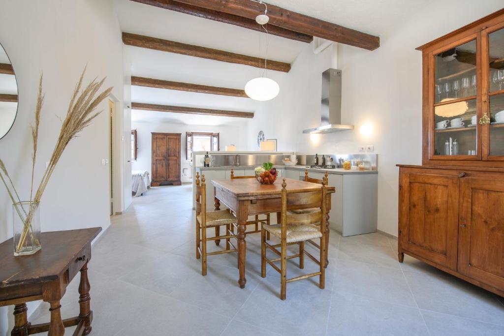 Kuchyň nebo kuchyňský kout v ubytování Albergo Diffuso Borgo Santo