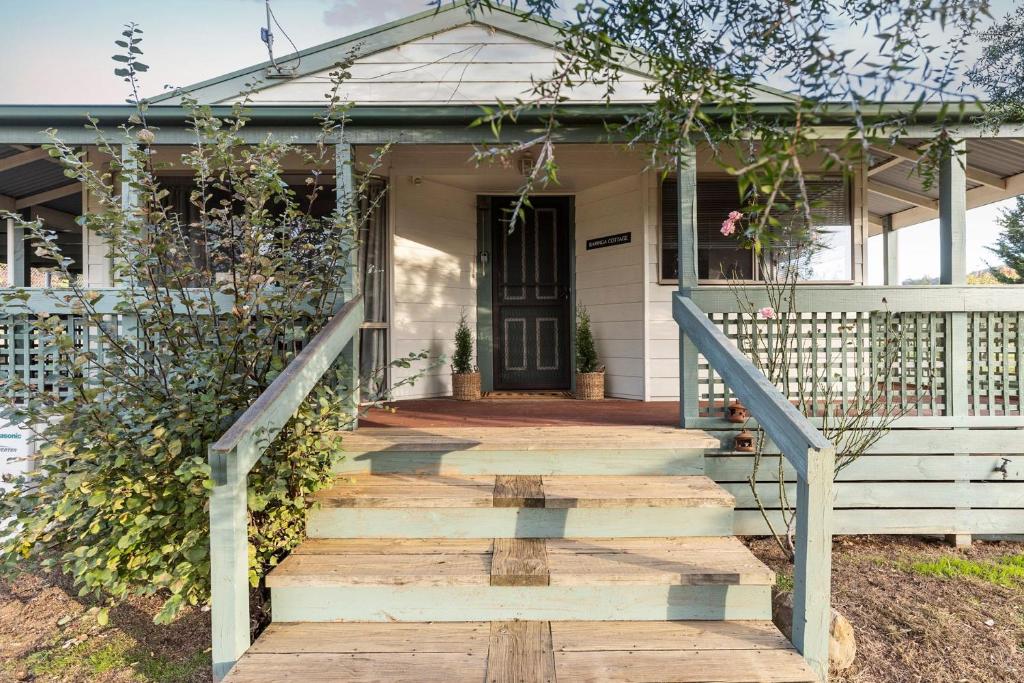 Bygningen som landstedet ligger i