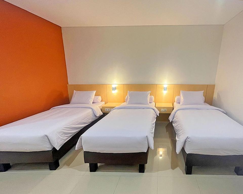 Katil atau katil-katil dalam bilik di Asyana Sentul Bogor