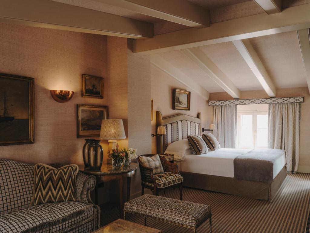 Posezení v ubytování Grand Hotel Son Net