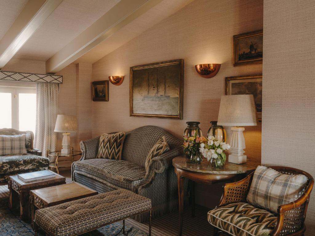 Posezení v ubytování Grand Hotel Son Net