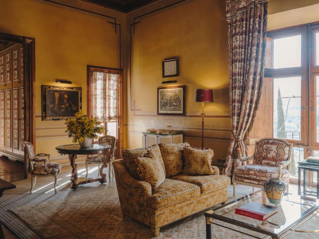 Posezení v ubytování Grand Hotel Son Net