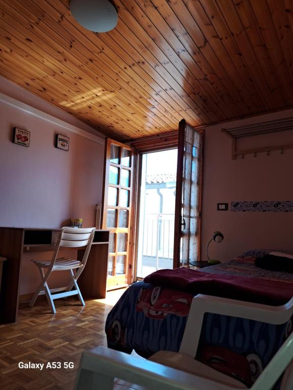 Postel nebo postele na pokoji v ubytování B&B LA CASINA da SEMMY