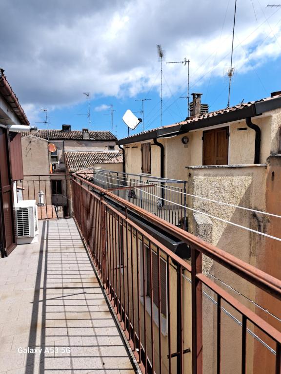 Balkón nebo terasa v ubytování B&B LA CASINA da SEMMY