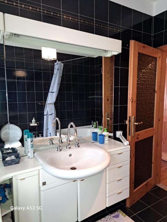 Koupelna v ubytování B&B LA CASINA da SEMMY