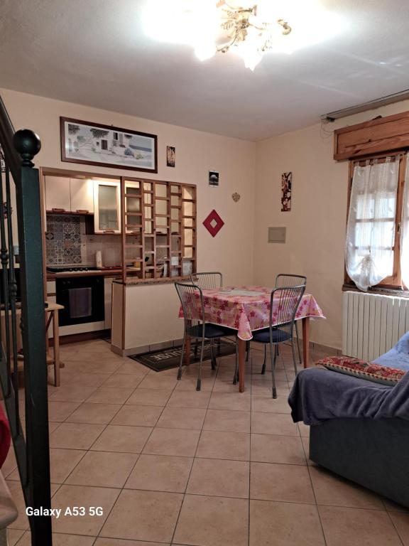 Posezení v ubytování B&B LA CASINA da SEMMY
