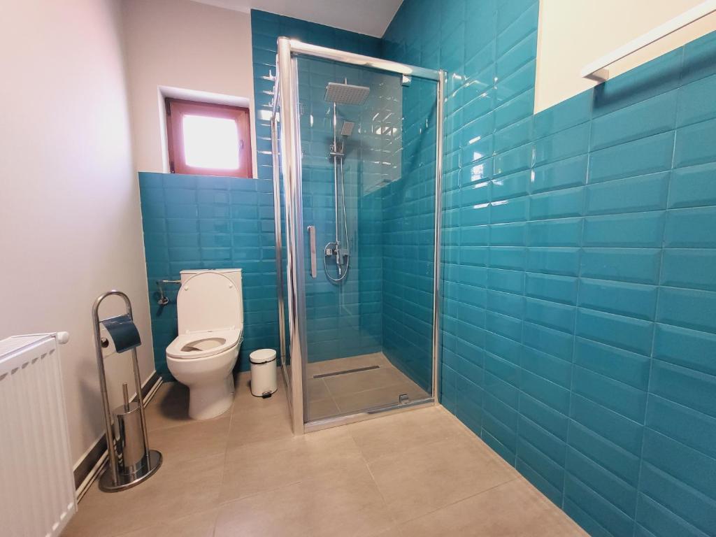 Koupelna v ubytování Casa Novis