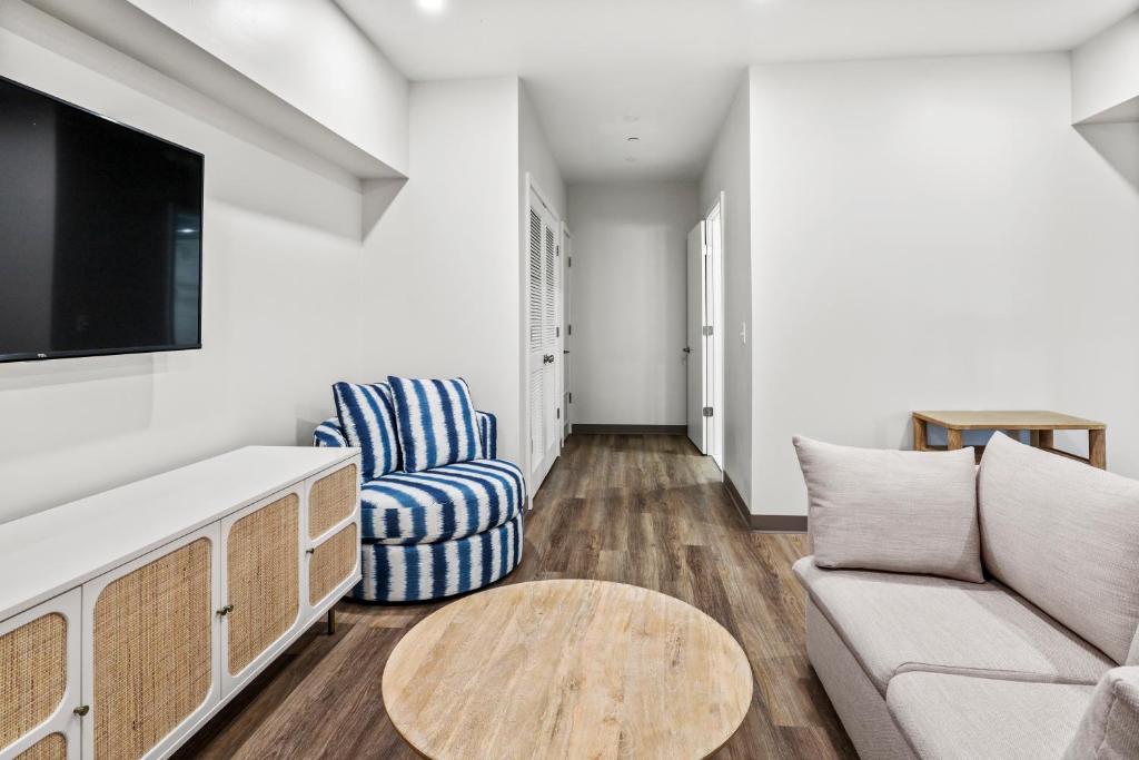 Posezení v ubytování Seaport Suites