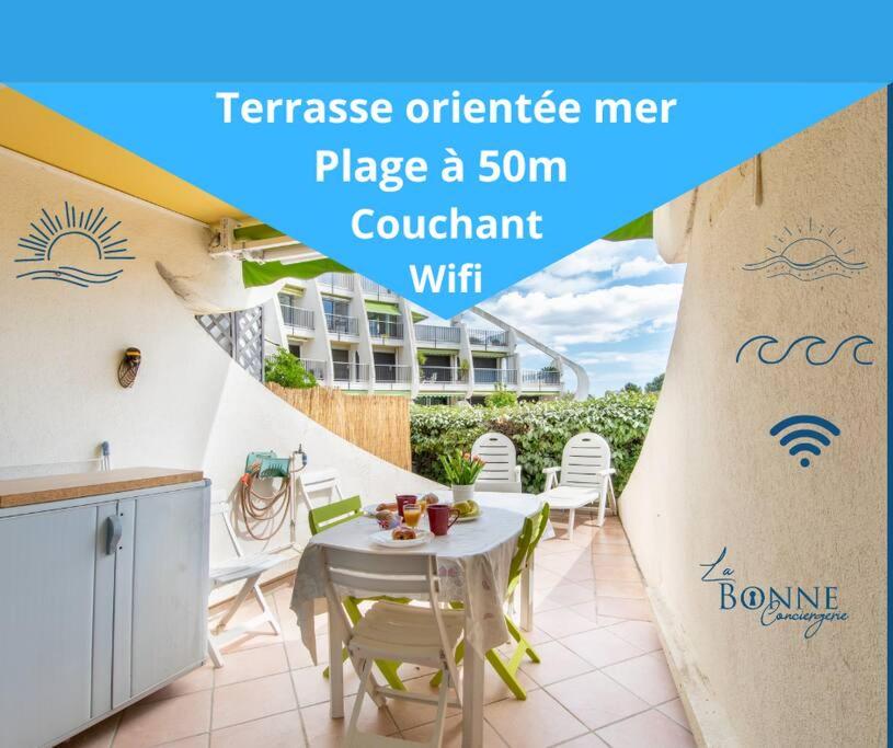 Photo de la galerie de l'établissement Les Jardins de la Mer * Terrasse * 1ère Ligne * Plage à 50 M, à La Grande Motte