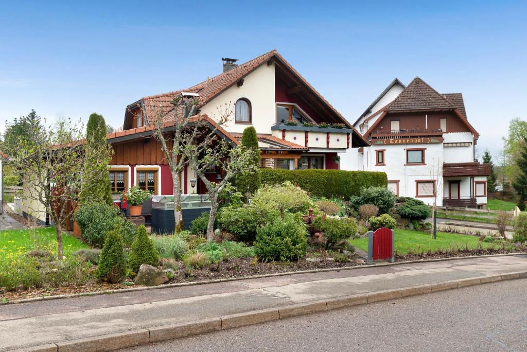 a house with a garden in front of it at Mutschler in Freudenstadt