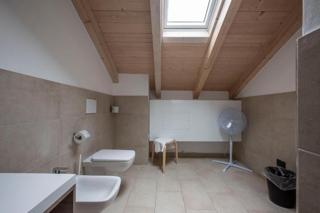 Koupelna v ubytování Il B&B di PIAZZA MOTTA