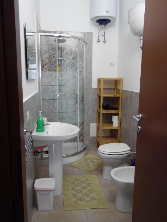 A bathroom at Casa Aurora
