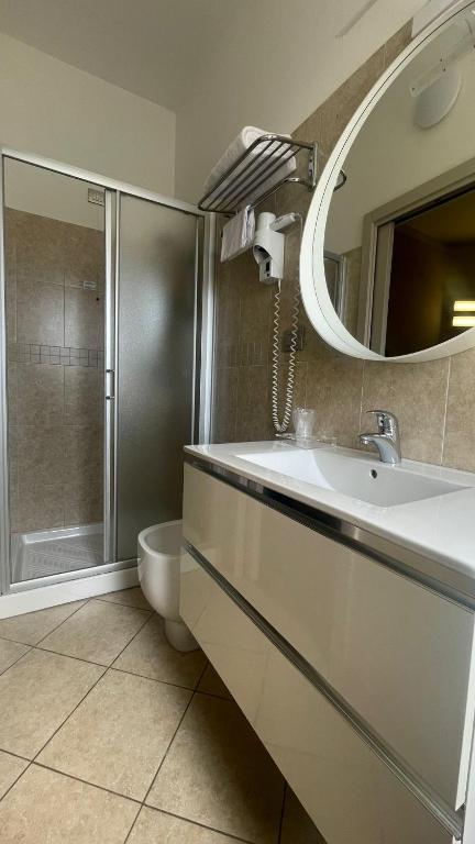 Koupelna v ubytování Hotel San Marco