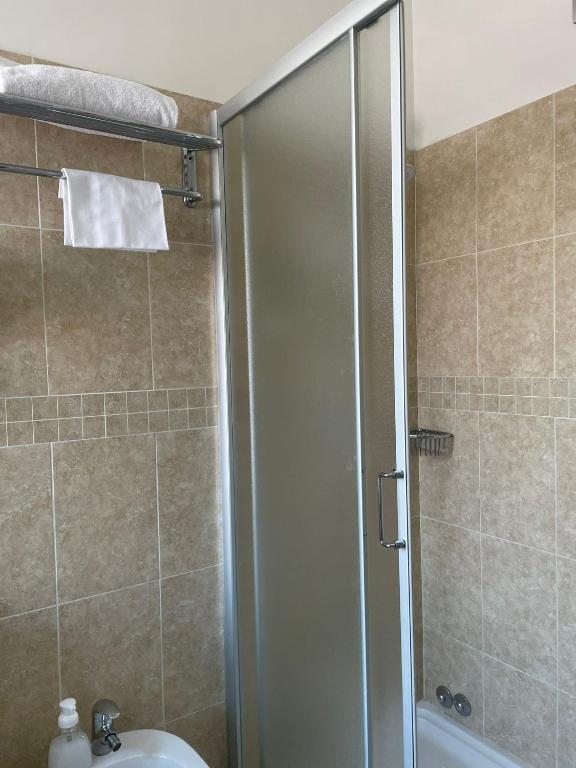 Koupelna v ubytování Hotel San Marco