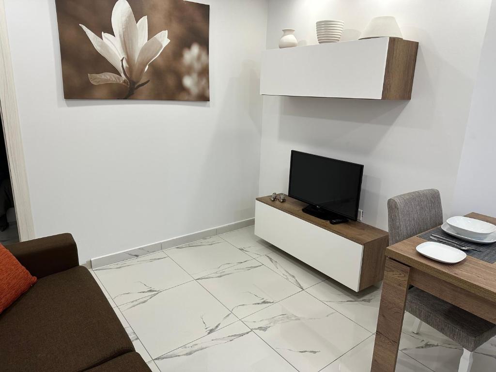 TV a/nebo společenská místnost v ubytování 10 Msida Park Residence