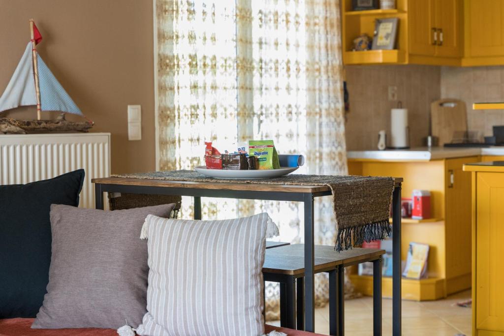Kuchyň nebo kuchyňský kout v ubytování Aurelia Apartment