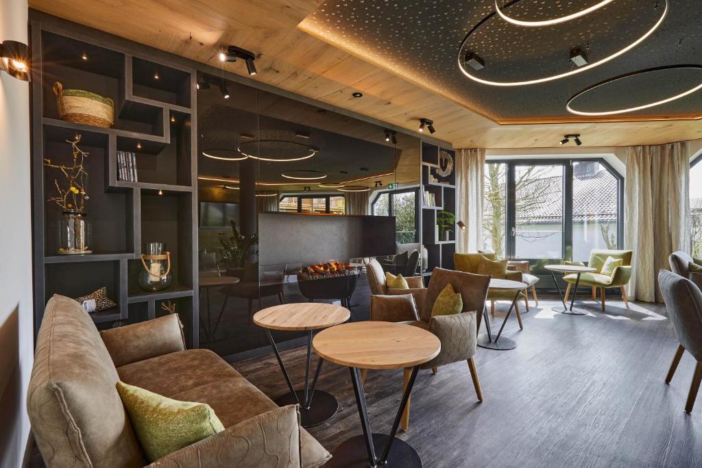 Posezení v ubytování Hotel Lindenhof