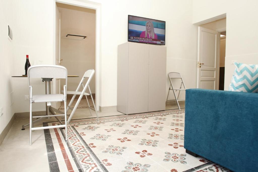 Posezení v ubytování VersoMare room & suite