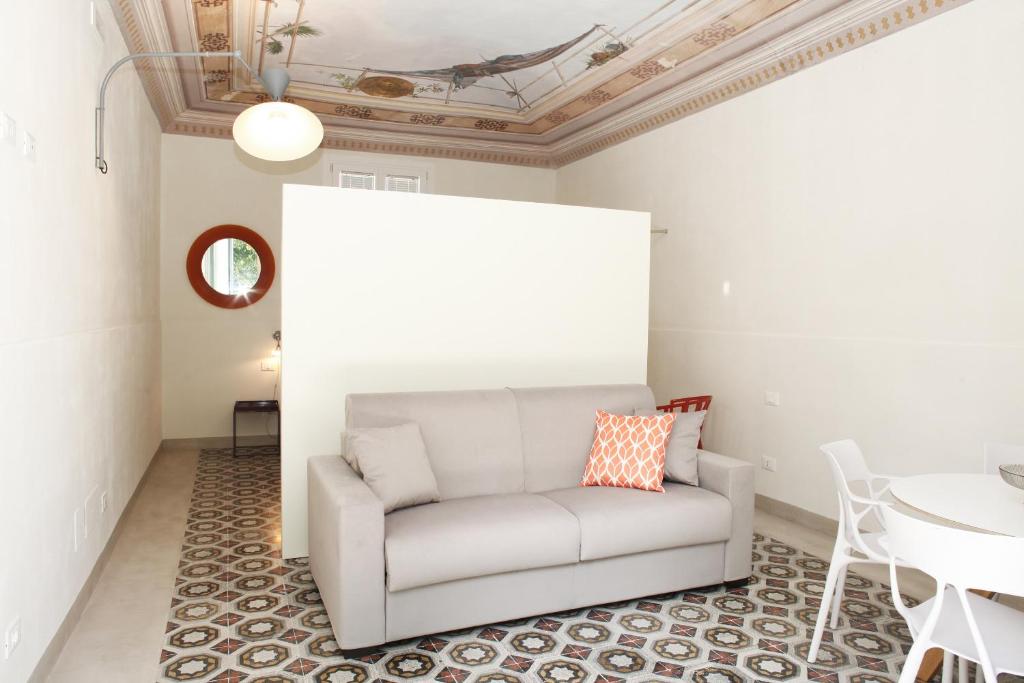 Posezení v ubytování VersoMare room & suite