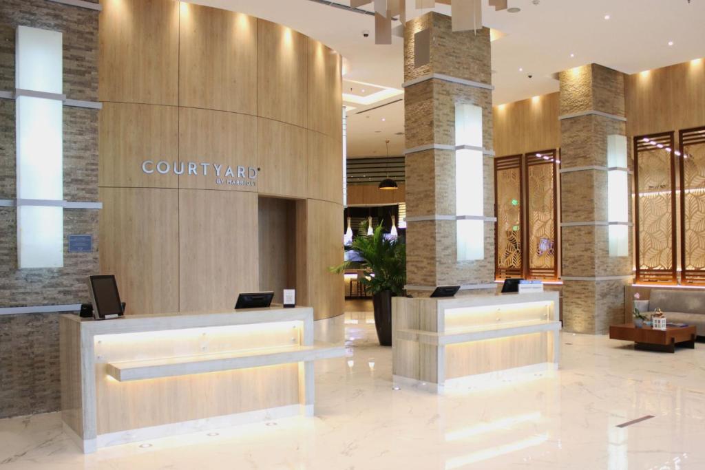 Vstupní hala nebo recepce v ubytování Courtyard by Marriott Guayaquil