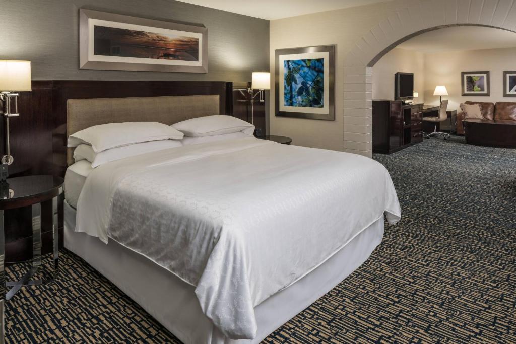 Sheraton Salt Lake City - Plus Grande Chambre D'hôtes, 1 Roi, Canapé-lit, Vue Sur Cour