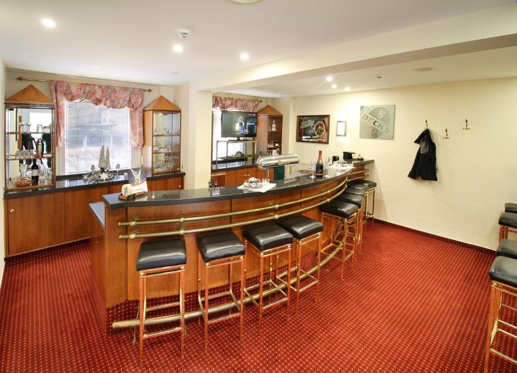 Kuchyň nebo kuchyňský kout v ubytování Morada Hotel Gothaer Hof
