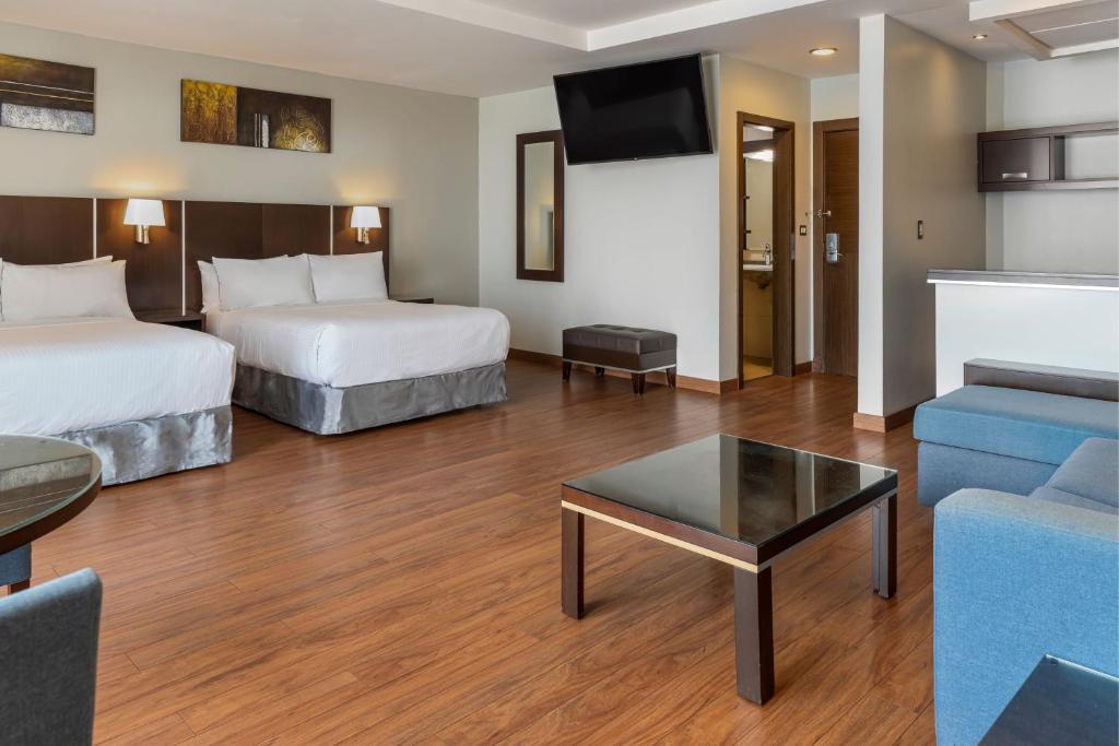 Postel nebo postele na pokoji v ubytování Marriott Executive Apartments Panama City, Finisterre