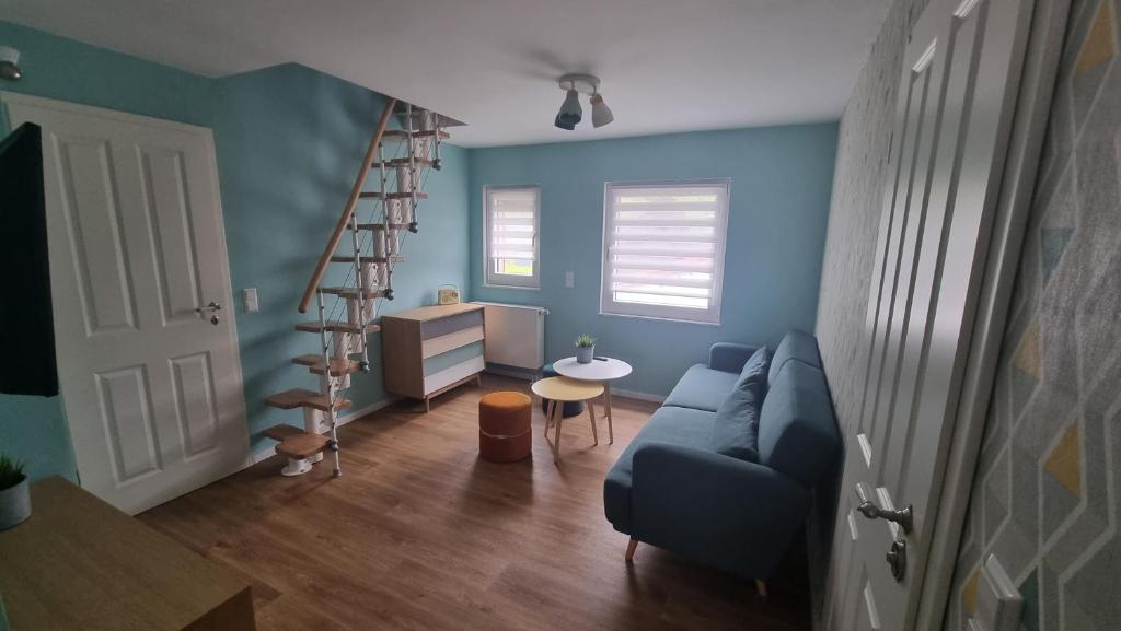 Posezení v ubytování Haus Erdmann