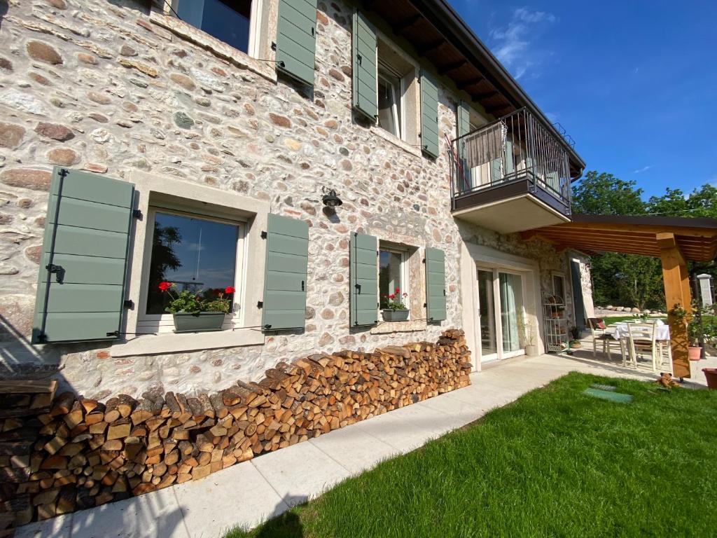 Budova, kde se bed and breakfast nachází