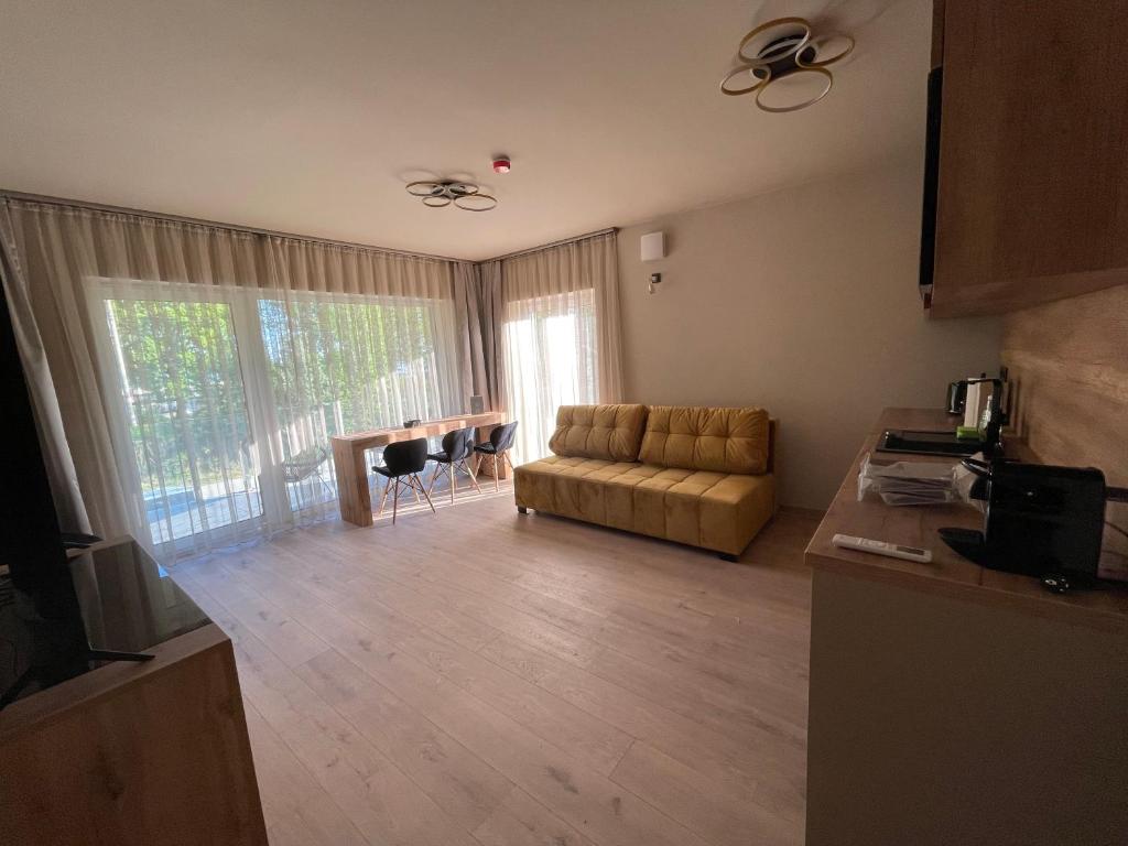 Posezení v ubytování Optimus Residence